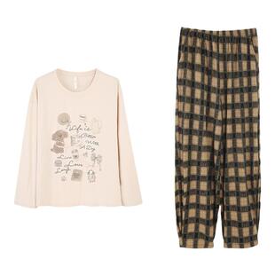 卡通可外穿家居服套装 安之伴 2025新款 情侣睡衣女春秋季 巨柔软