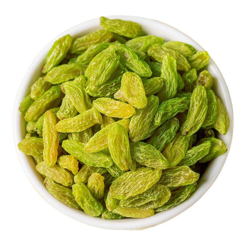 绿葡萄干新疆大颗粒级绿香妃个大饱满新疆葡萄干罐装官方旗舰店