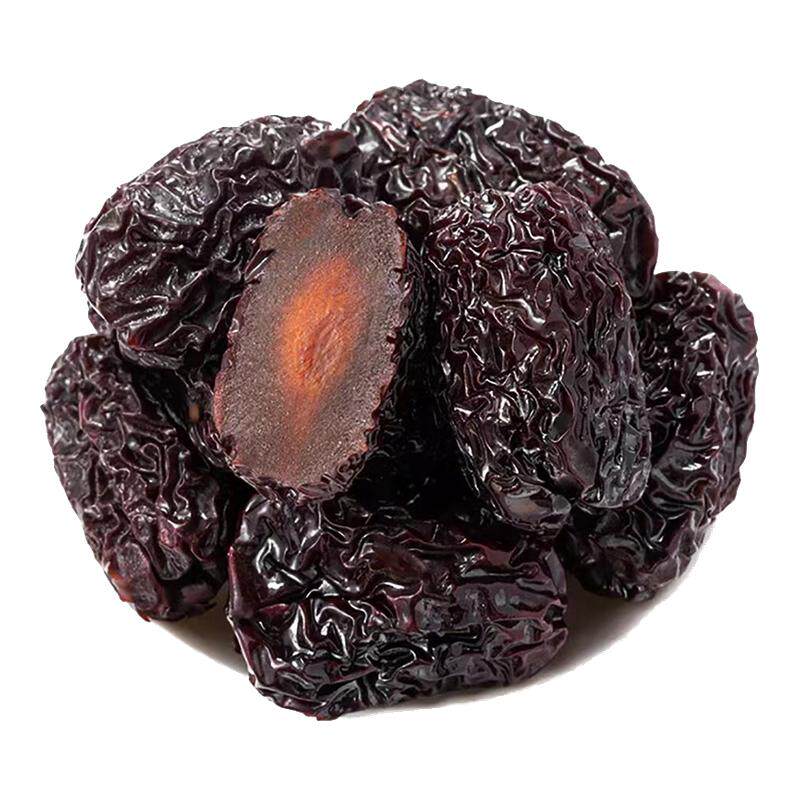 正宗紫晶枣黑枣大颗粒新疆特产野生特级即食黑枣乌枣孕妇零食