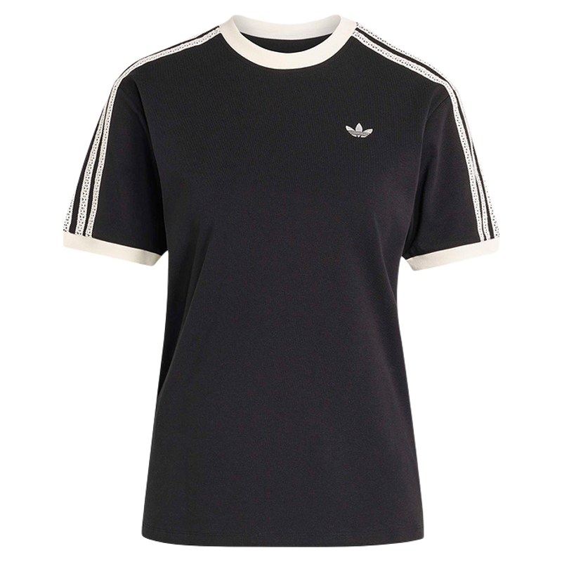 adidas阿迪达斯三叶草2026夏女复古三条纹休闲运动短袖T恤