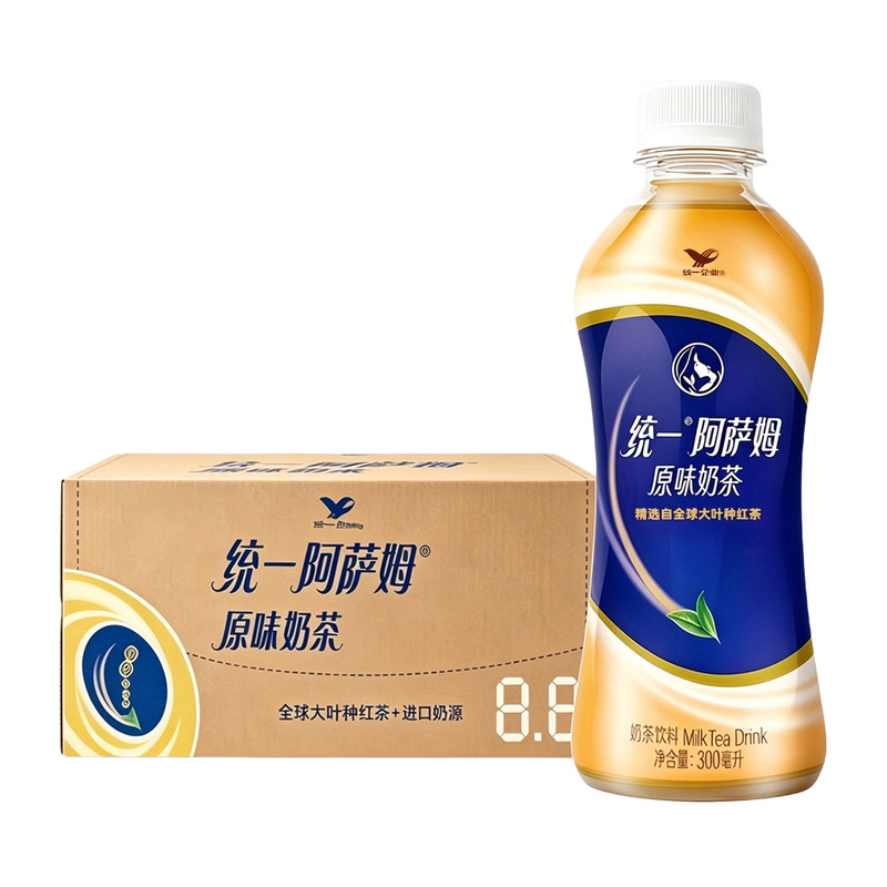 统一阿萨姆奶茶300ml*12瓶/24瓶