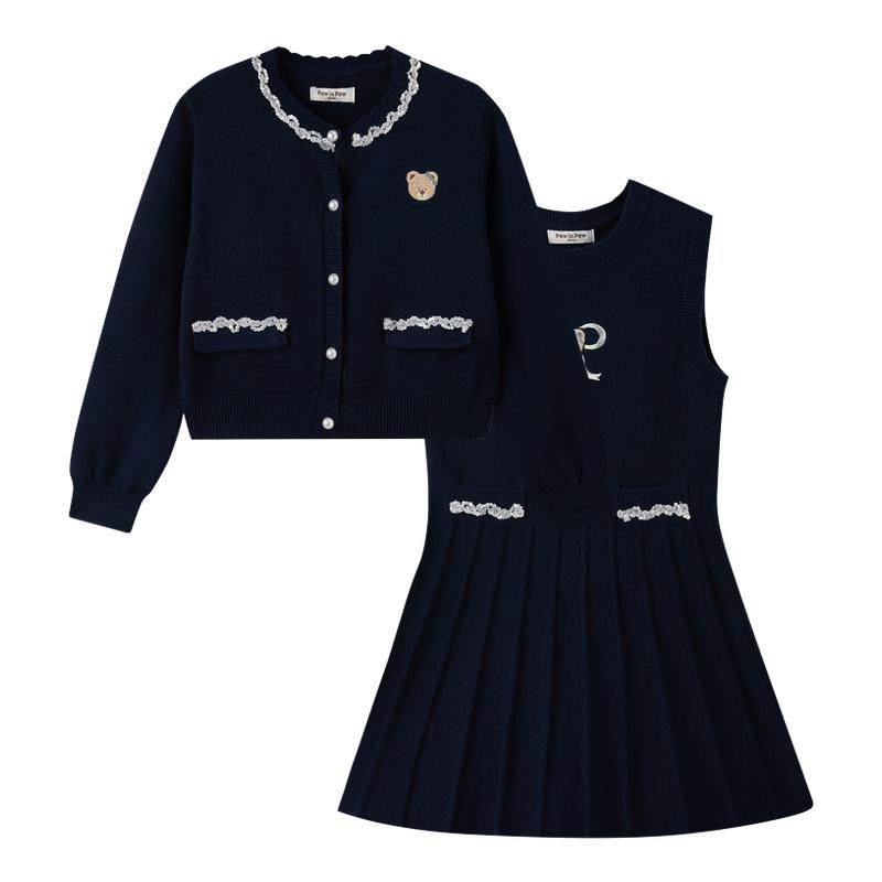 【抗静电】PawinPaw卡通小熊童装26年新款女童女宝宝套装裙两件套,童装/婴儿装/亲子装,套装,淘宝优惠券,粉丝福利购,淘宝优惠卷