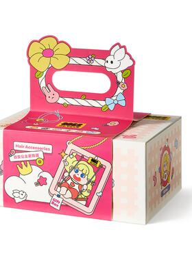 babycare玩具bctoys新款儿童发饰首饰串珠礼盒女孩子生日新年礼物