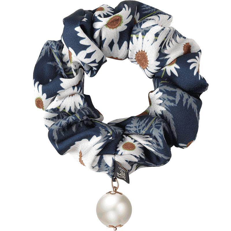 【经典耐用】shes茜子经典布艺印花弹力百搭发绳心形吊坠女发圈,饰品/流行首饰/时尚饰品新,发饰,淘宝优惠券,粉丝福利购,淘宝优惠卷