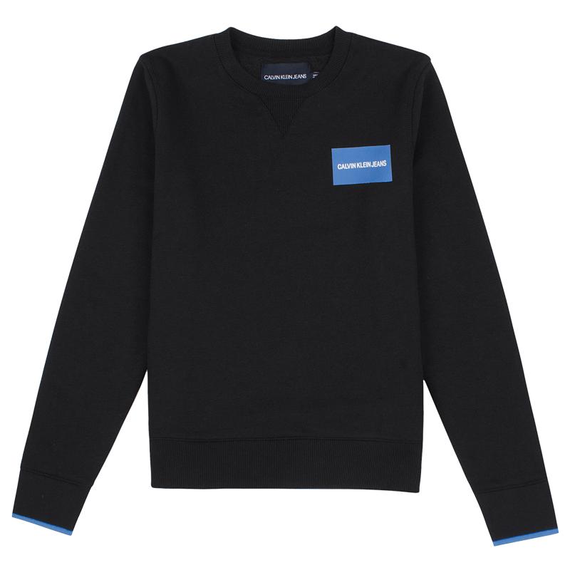 CalvinKlein圆领加绒休闲卫衣
