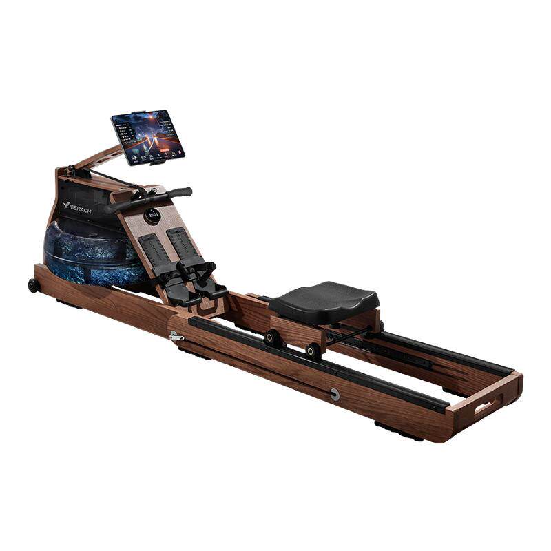 麦瑞克950划船机家用可折叠水磁双阻多功能智能有氧健身运动器材