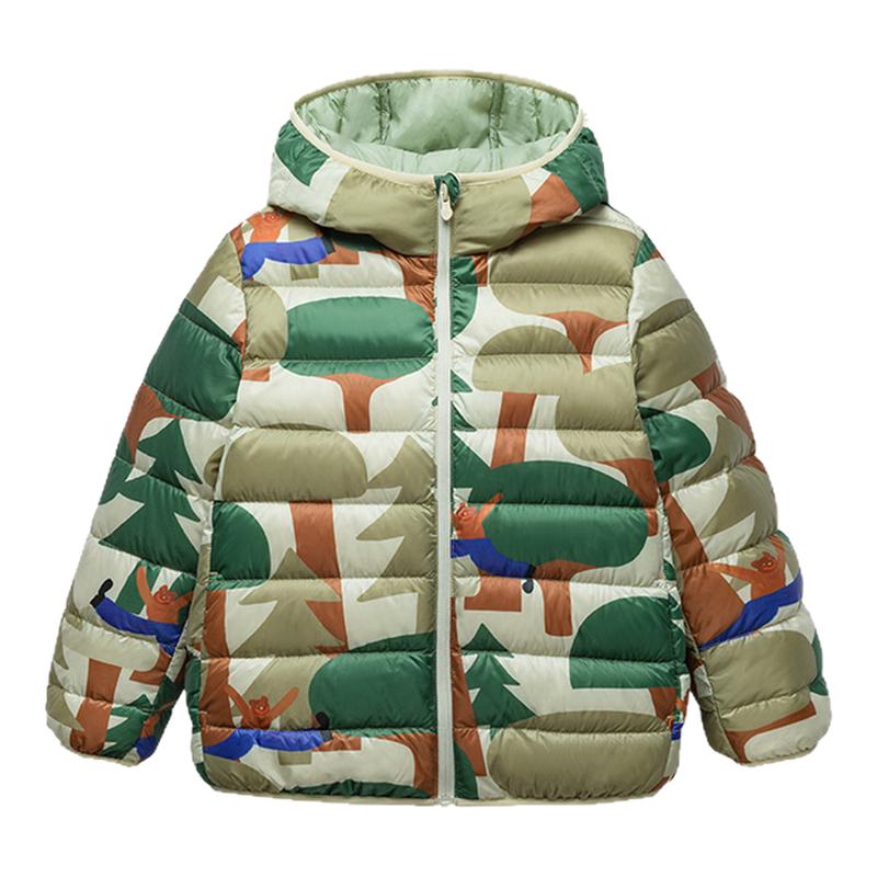 迷你巴拉巴男童女童羽绒服冬