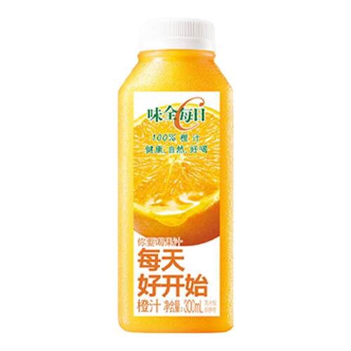味全每日C果汁16口味任选送瓶盖