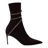 RC靴子 CAOVILLACLEO系列水钻尖头短靴 会员折上折 RENE