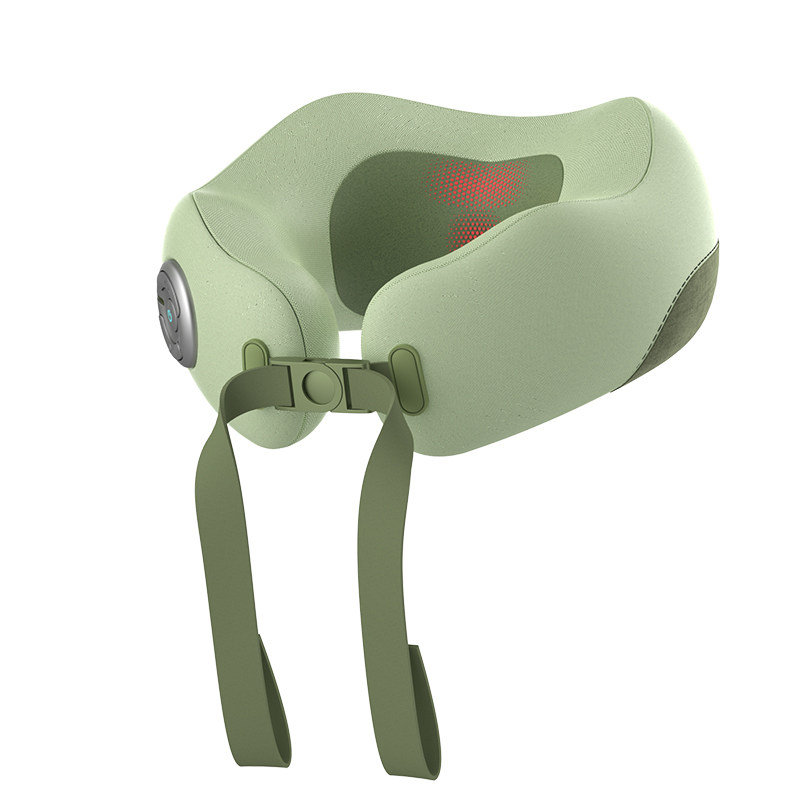 飞利浦肩颈按摩仪颈椎按摩器热敷腰腹便携U形枕女神节礼物3107N