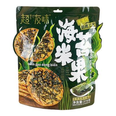 超友味海苔米果378g大包