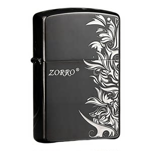 ZORRO正品佐罗煤油打火机防风火机金属雕花高档生日礼物表白好物