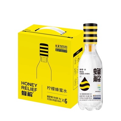 蜂解柠檬蜂蜜水便携网红饮料整箱