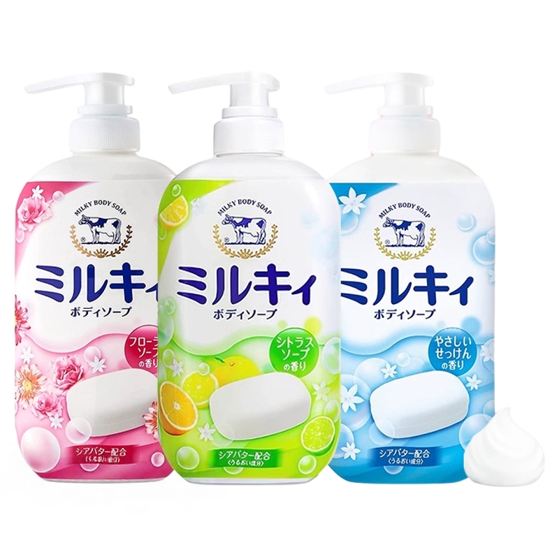 COW液体香皂沐浴露除螨