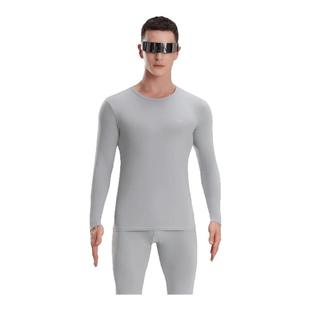 打底圆领秋衣裤 薄款 秋裤 套装 猫人保暖内衣男士 秋冬季 云感纯棉毛衫