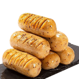 鸡肉肠健身代餐即食饱腹鸡胸肉肠减0低脂肥期卡早餐轻主食零食品