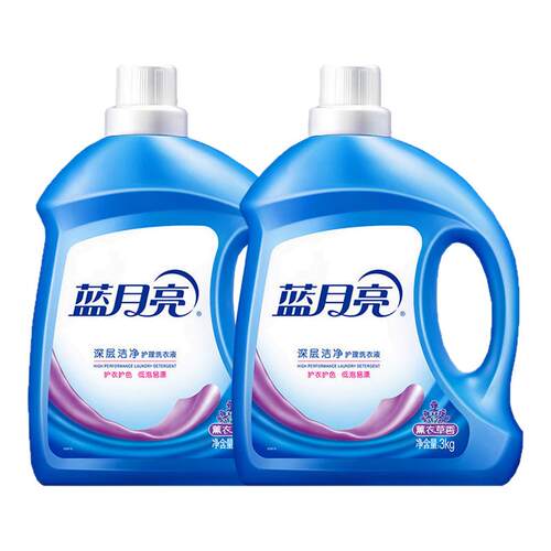 蓝月亮深层洁净洗衣液官方旗舰店正品持久留香薰衣草香家庭用3kg