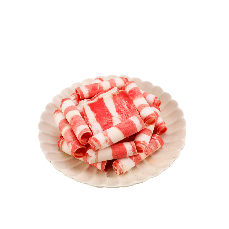 【内蒙古羊肉卷】羔羊肉卷新鲜羊肉片涮羊肉肥羊卷调理肉卷批发