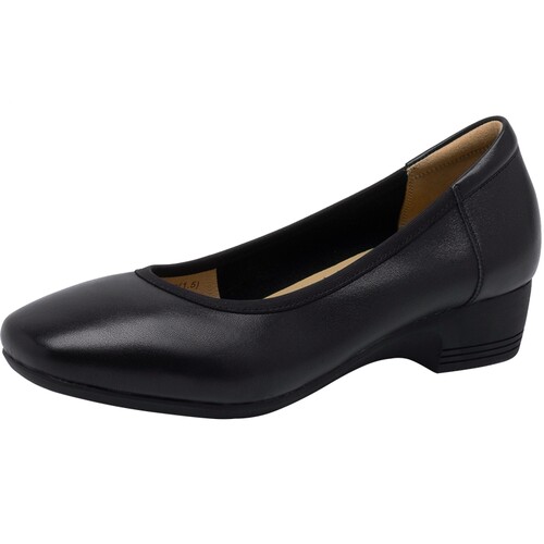 沙驰女鞋浅口通勤单鞋妈妈鞋