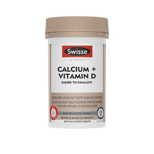 澳洲Swisse斯维诗迷你钙mini钙片维生素D柠檬酸钙成人中老年补钙