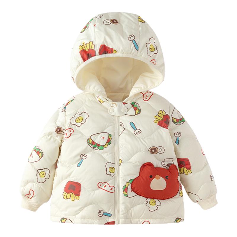 巴拉巴拉balaOne羽绒服连帽外套