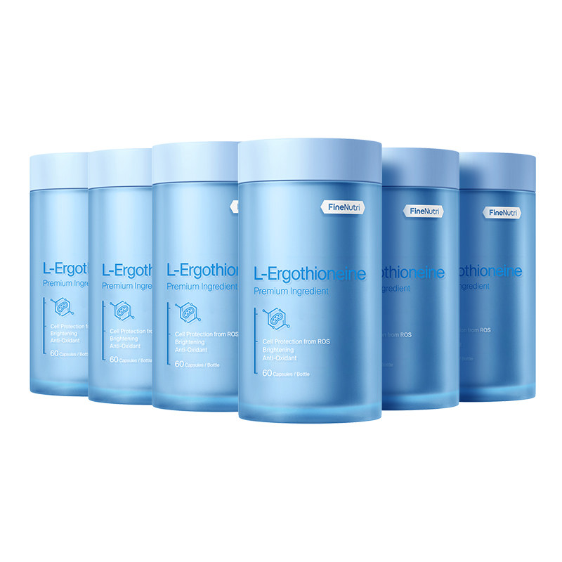 【自营】FineNutri斐萃麦角硫因精华EGT胶囊小蓝瓶抗氧60粒*6瓶,保健食品/膳食营养补充食品,EGT/麦角硫因,淘宝优惠券,粉丝福利购,淘宝优惠卷
