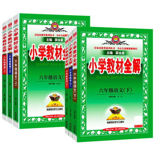 小学教材全解六年级下册