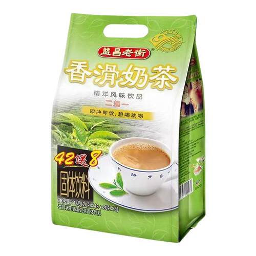 益昌老街三合一原味速溶奶茶