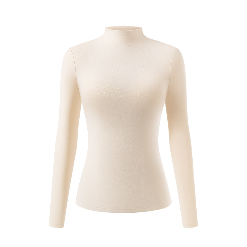 蛋白绒美肤肌底衣女打底保暖上衣