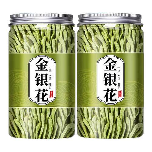 金银花中药材正品官方旗舰店茶散称泡水喝干花野生特级洗澡菊花茶