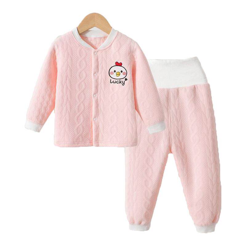 婴儿衣服套装分体保暖秋冬季夹棉宝宝保暖内衣高腰护肚纯棉睡衣厚,童装/婴儿装/亲子装,内衣套装,淘宝优惠券,粉丝福利购,淘宝优惠卷