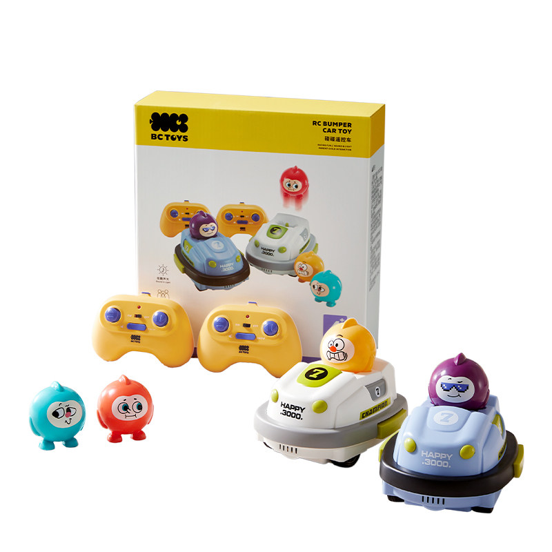 babycare玩具双人对战竞技碰碰遥控车亲子互动儿童元旦新年礼物