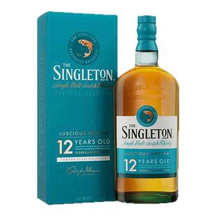 THE SINGLETON苏格登达夫镇双桶12年700礼盒苏格兰单一麦芽威士忌