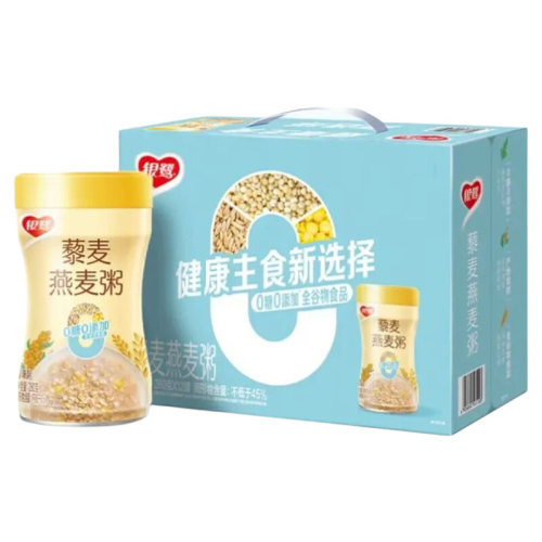 银鹭藜麦燕麦粥280g*12罐/24罐整箱 健康主食新选择全谷物即食粥
