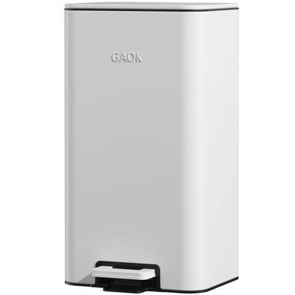 GAOK脚踏客厅垃圾桶家用带盖厨房专用高卫生桶脚踩轻奢高档卫生间