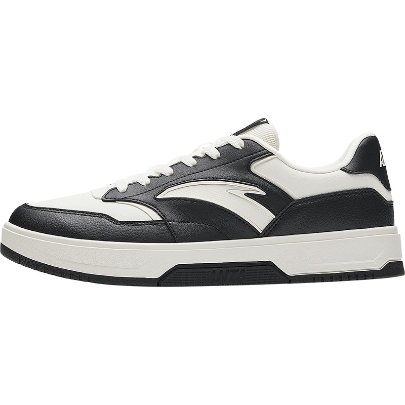 安踏百川黑白低帮板鞋男鞋冬季新款官方正品运动鞋男鞋112548013,运动鞋new,板鞋,淘宝优惠券,粉丝福利购,淘宝优惠卷