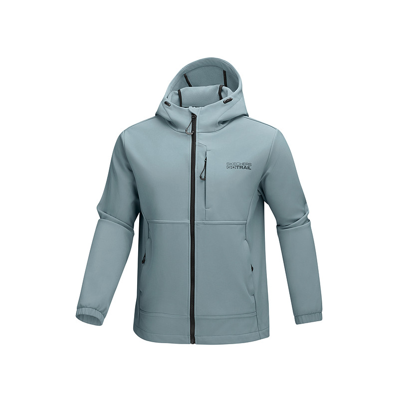 Skechers斯凯奇秋冬新品男款梭织连帽外套,运动服/休闲服装,运动茄克/外套,淘宝优惠券,粉丝福利购,淘宝优惠卷