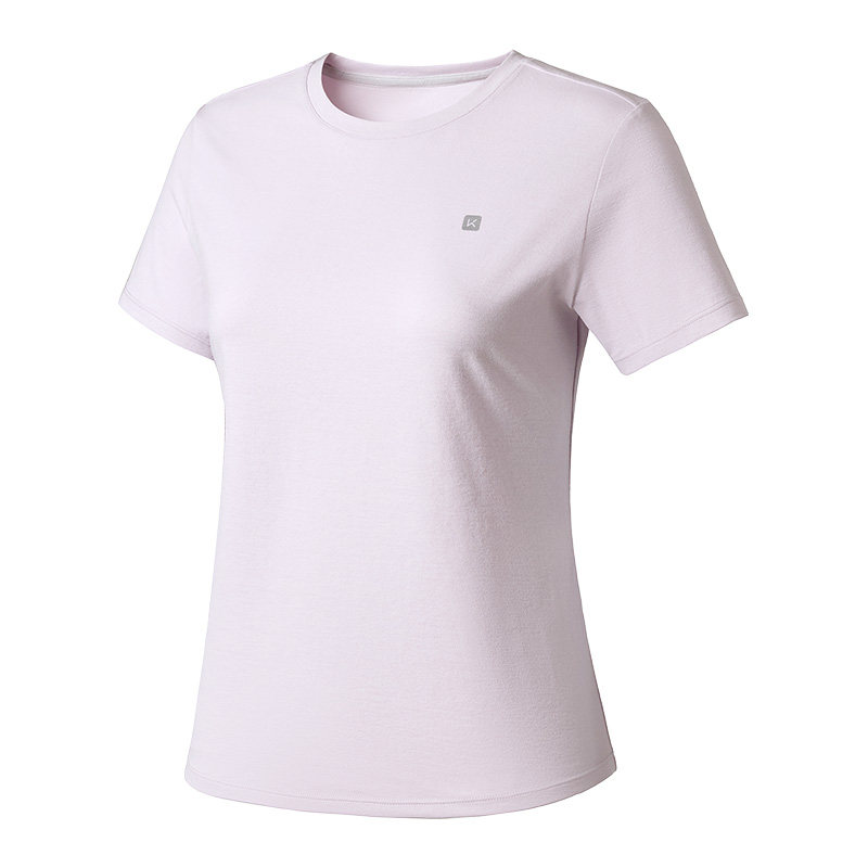 Keep运动T恤女夏季薄款跑步棉感速干透气亲肤健身瑜伽服短袖上衣
