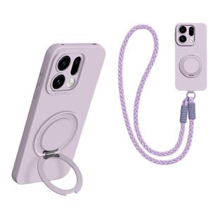 旋转支架适用OPPOfindX9手机壳新款腕带手绳FINDx8S+保护套高级感斜挎长X7pro全包防摔X6液态硅胶男女5软外后