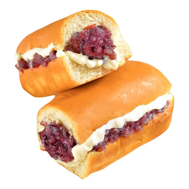 【活动】明祖紫米面包棒奶酪夹心吐司长条黑糯米糕点早餐学生代餐