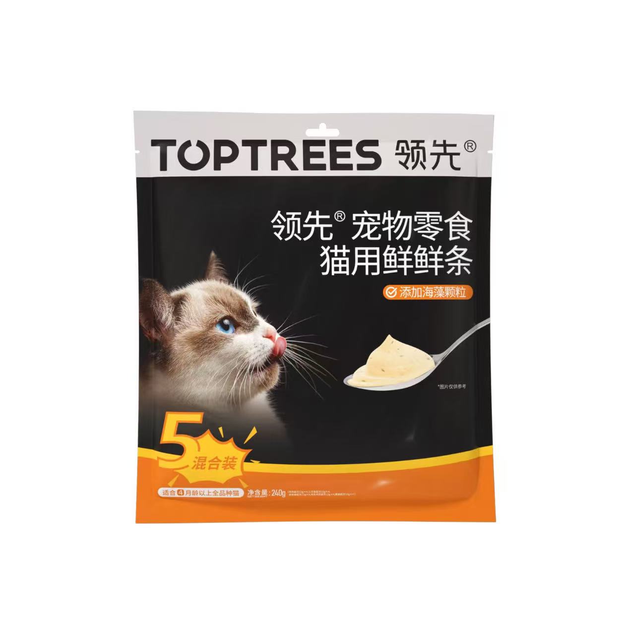 领先主食猫条12g*20条混合成幼猫通用互动补水湿粮营养官方-rxw图片