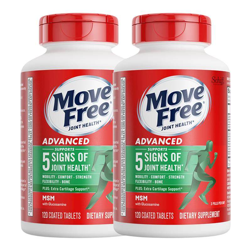 2瓶schiff氨糖软骨素绿护润关节