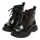 富罗迷儿童靴子女童马丁靴2025新款 洋气女孩雪地保暖加厚棉靴 冬季