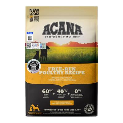 爱肯拿预售经典进口犬粮6kg鸡肉