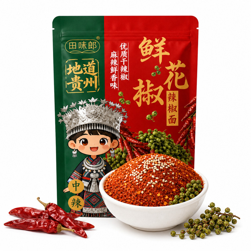 田味郎贵州鲜花椒蘸水辣椒粉