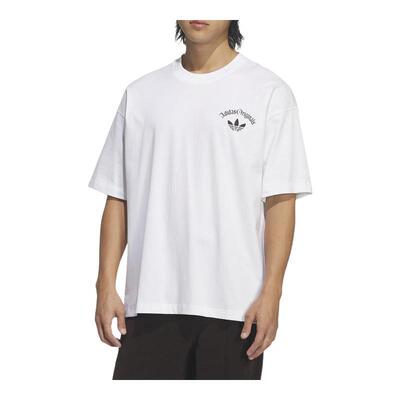 adidas阿迪达斯三叶草OG短袖T恤2026夏男宽休闲松针织半袖 KT3041