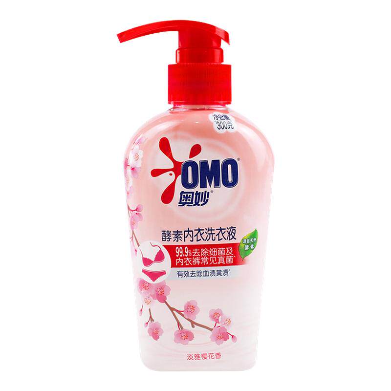 奥妙酵素内衣专用洗衣液女士女洗内裤手洗清洗液去血渍除菌清洁液