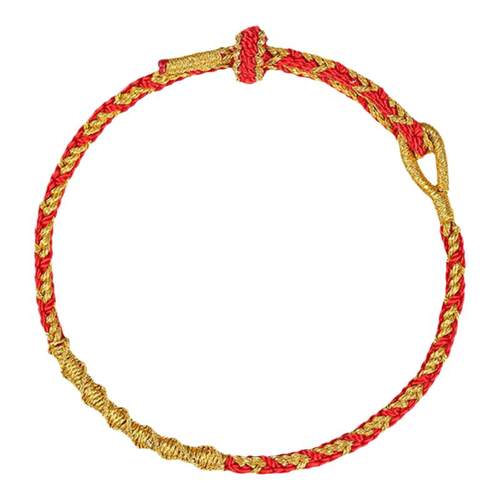 保平安好运普陀山本命年红绳手链