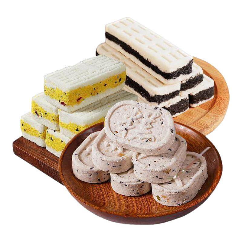 年货糕点五指毛桃茯苓芡实糕红枣山药八珍糕桂花糕无蔗糖早餐零食