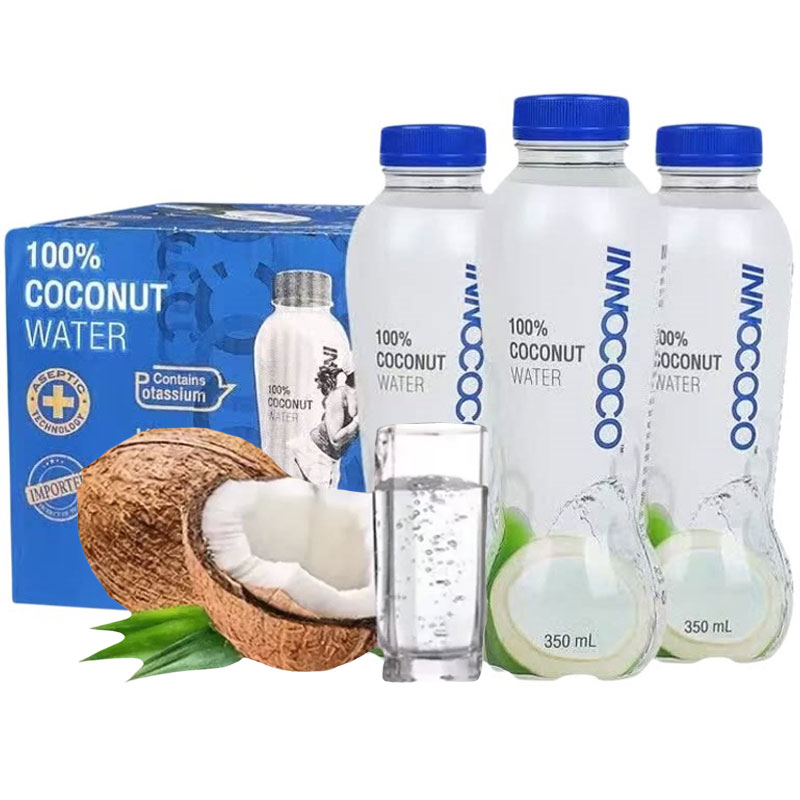 泰国进口INNOCOCO伊诺可可100%纯椰子水if椰子水果汁饮料350ml瓶图片